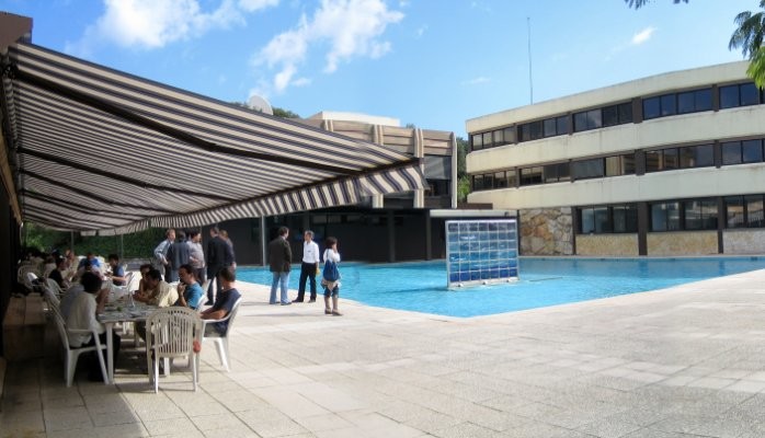 Courtyard, Eurecom